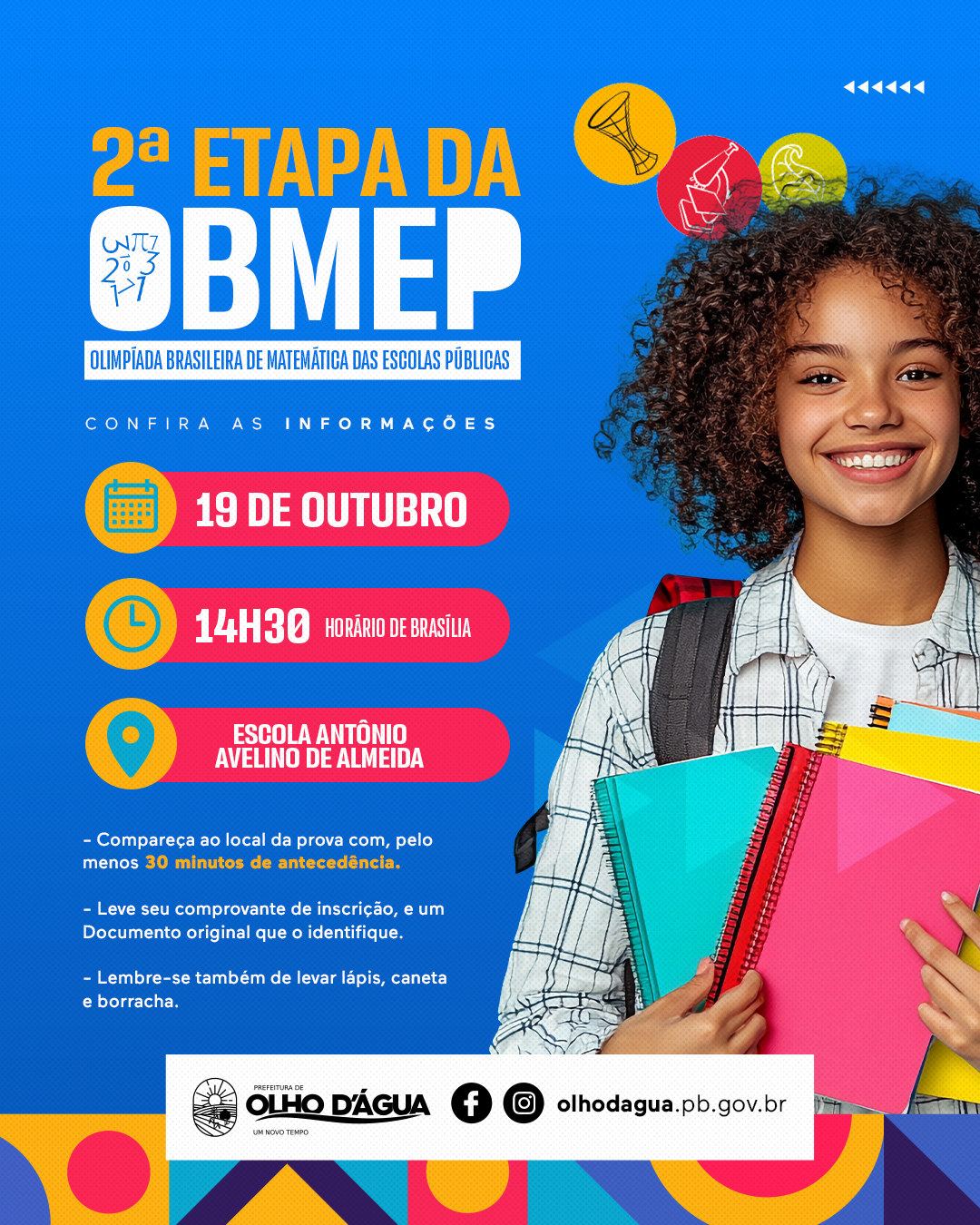 Imagem da notícia 300 - 2ª ETAPA DA OBMEP